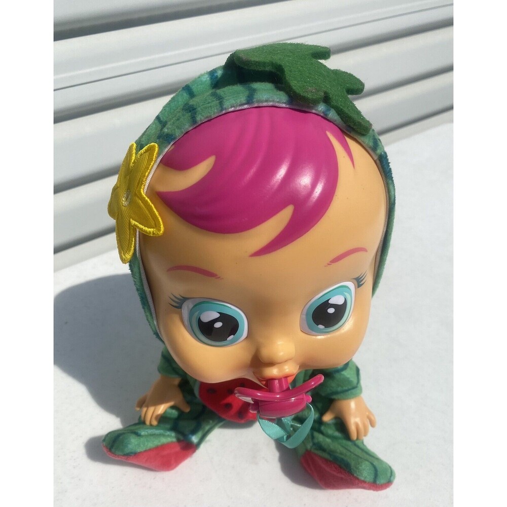 12" Cry Babies Tutti Frutti Doll Tested and Works - Picture 3 of 8